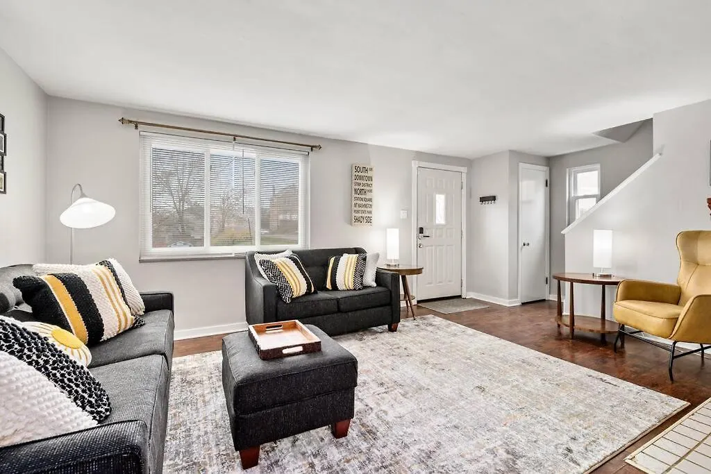 Open Floor Spacious Home, 15Min From Downtown, Private Garage, Kids Friendly Pittsburgh 0*,